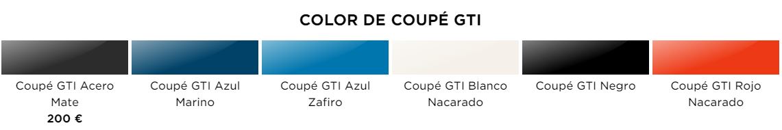 Colores Aixam Coupe GTI Concesionario Gesercar Madrid