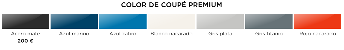Colores Coupé Premium
